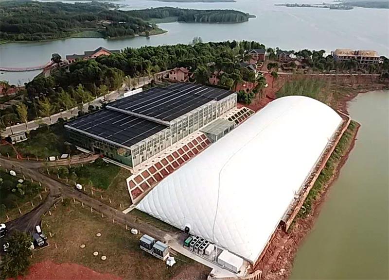 氣膜建筑走進煤場，開辟建筑界新天地