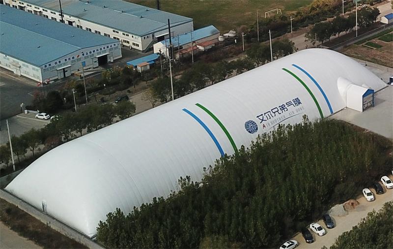 氣膜煤棚加入企業(yè)環(huán)保戰(zhàn)略，守護(hù)企業(yè)綠色生產(chǎn)