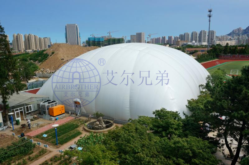 氣膜體育館環(huán)保實用，超前新穎顯特色