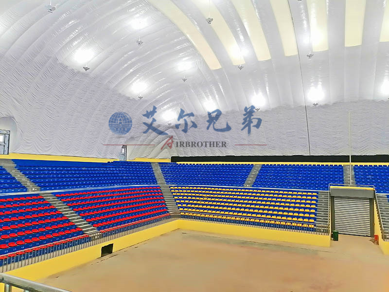 全市首個氣膜籃球館，陽城縣室外籃球場改建