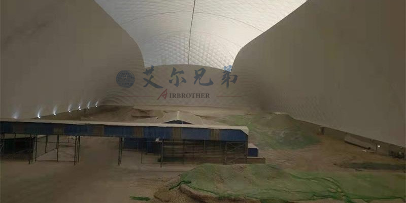 氣膜封閉工程，儲煤場封閉煤庫應(yīng)用
